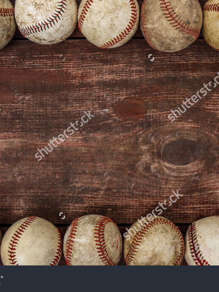 Vintage Baseball Background