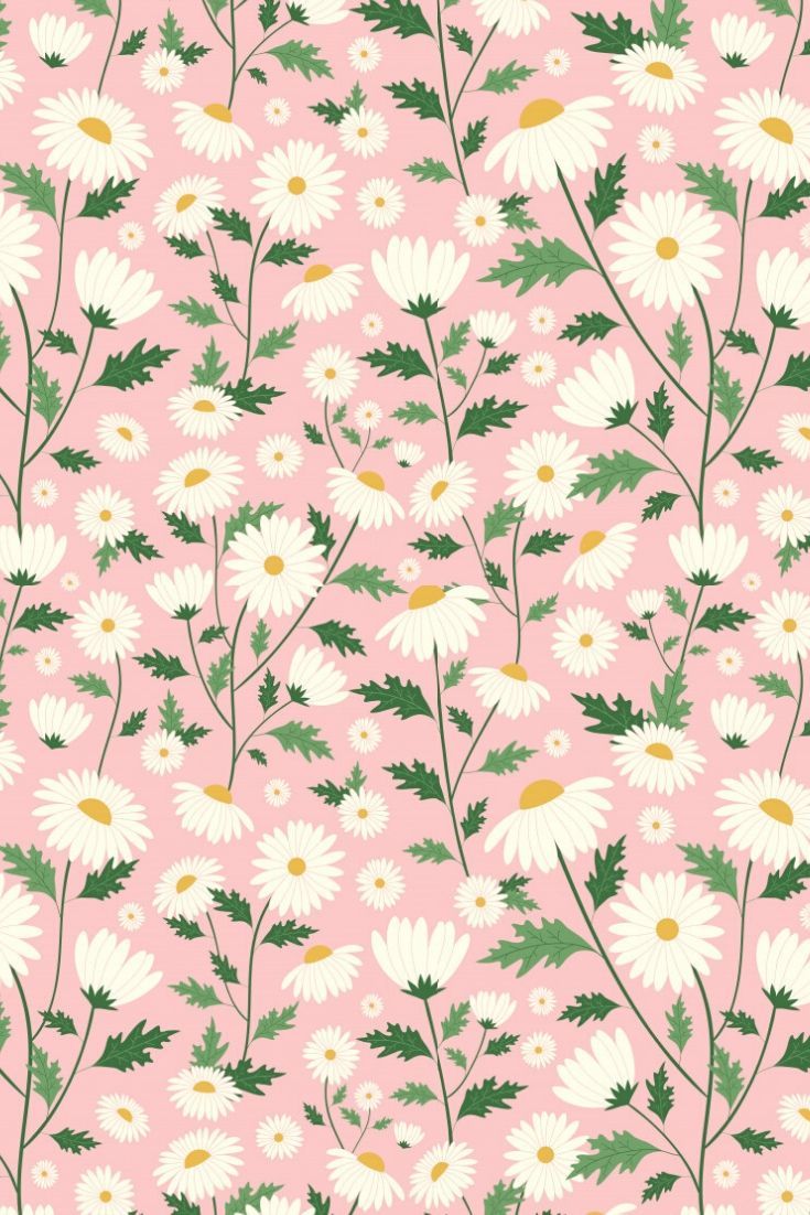 Vintage Daisy Wallpapers