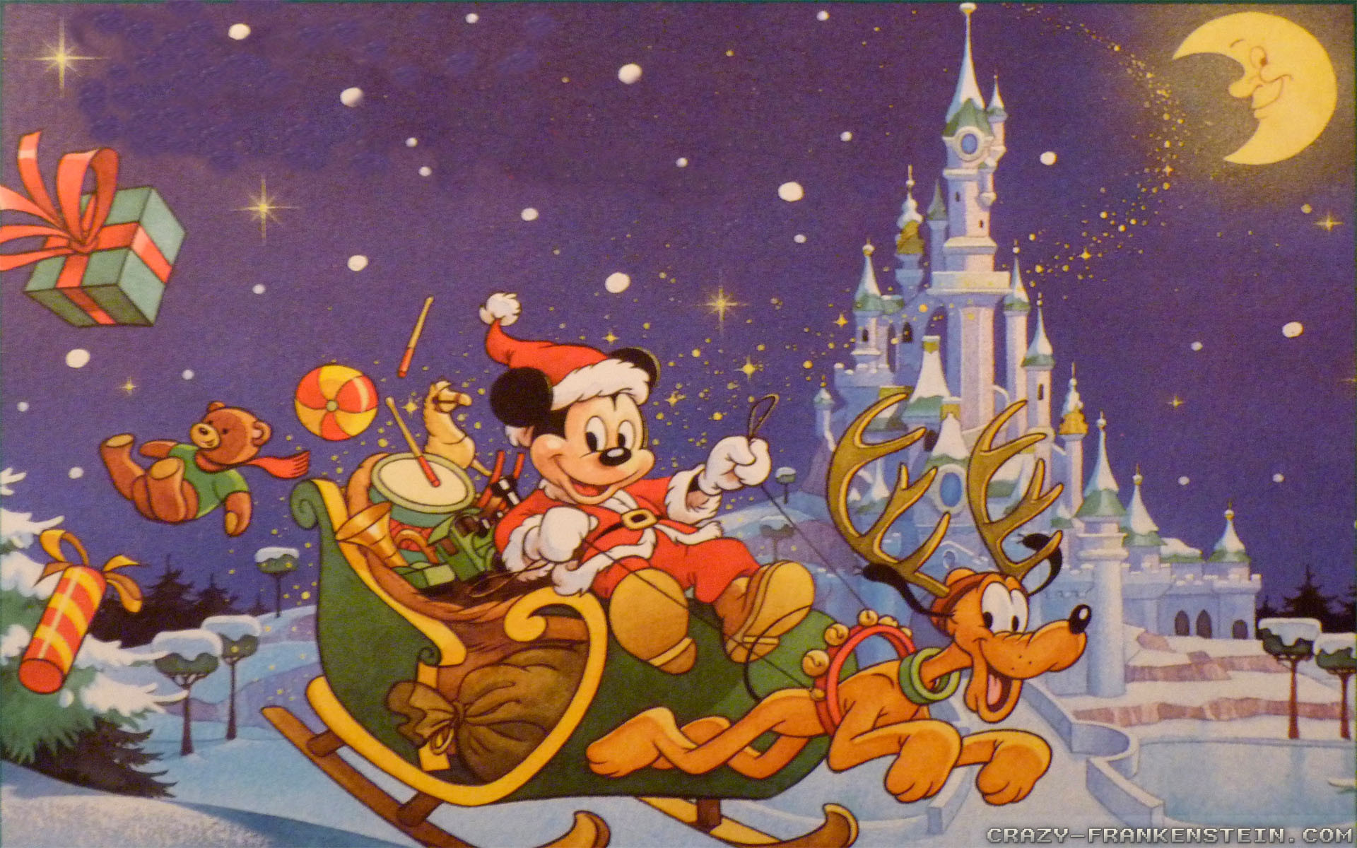 Vintage Disney Christmas Wallpapers