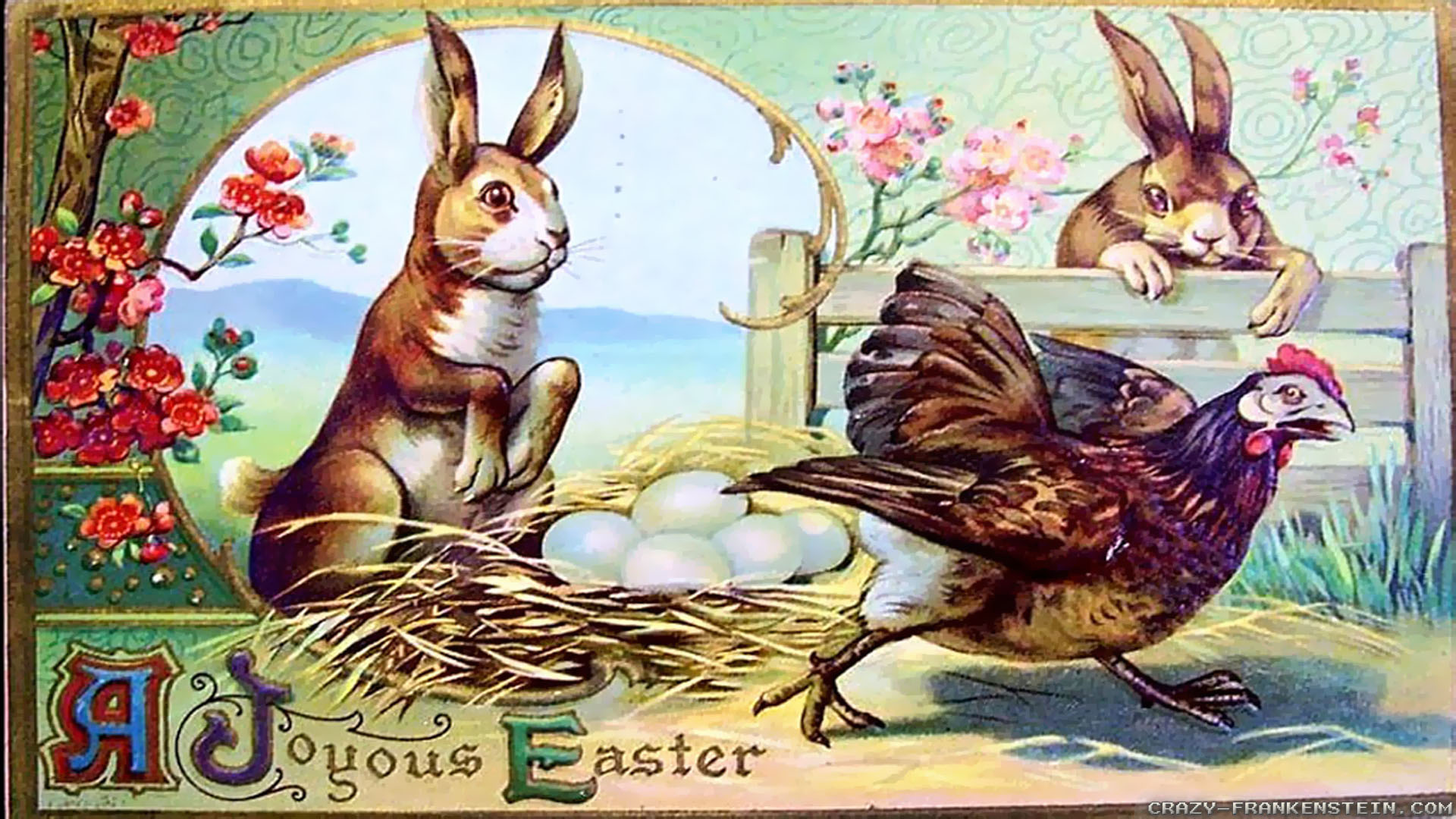 Vintage Easter Wallpapers