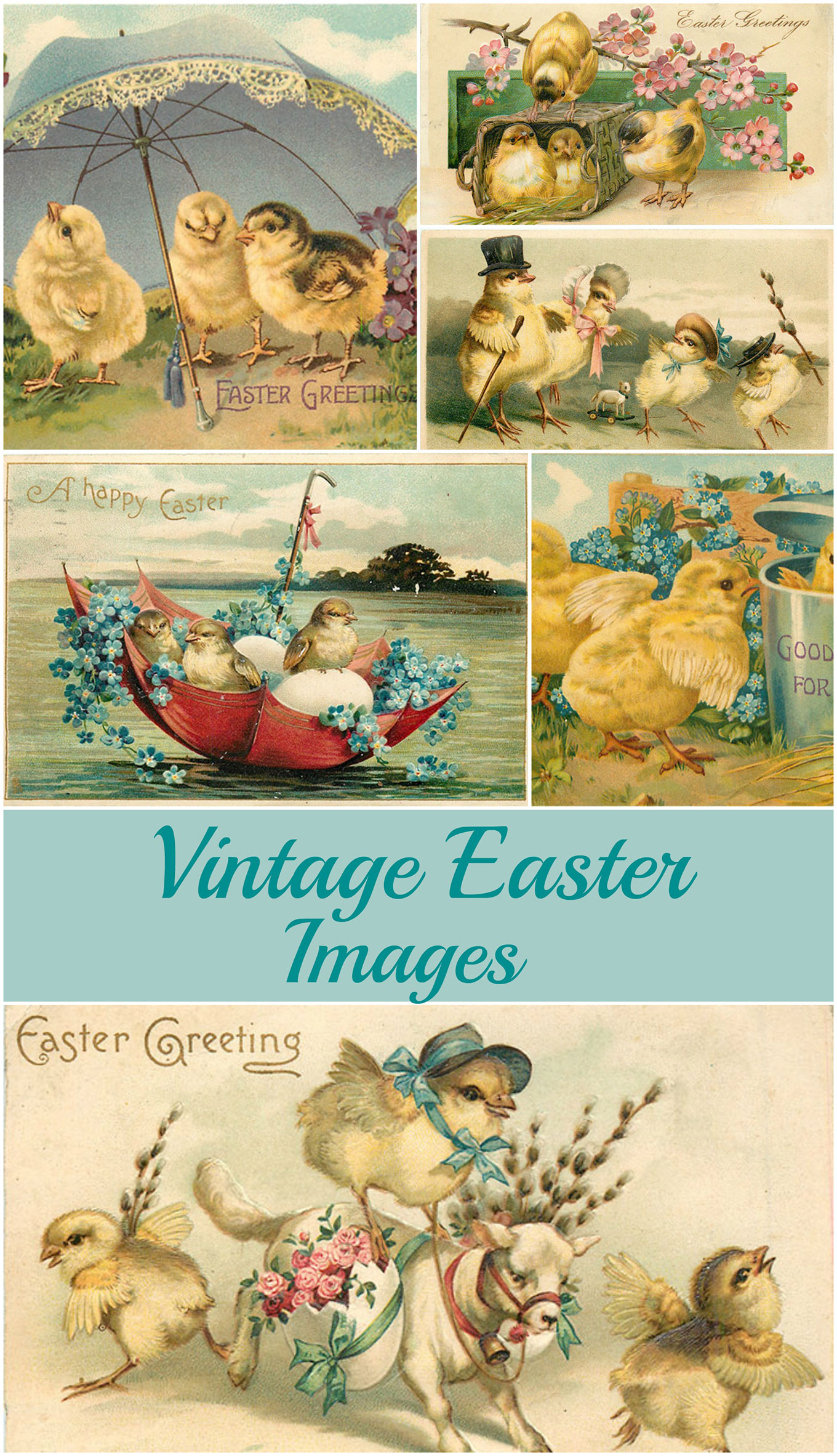 Vintage Easter Wallpapers