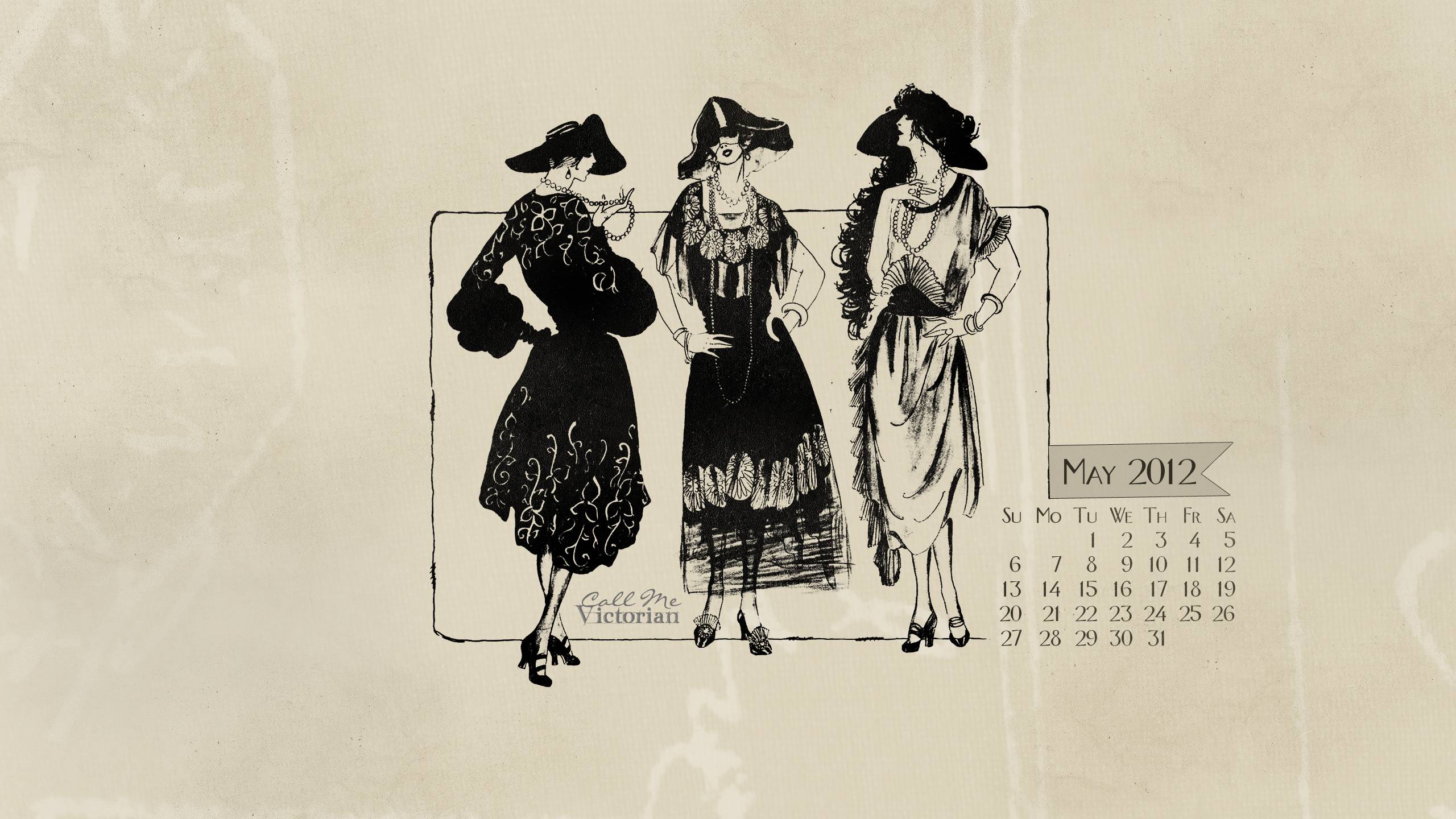 Vintage Fashion Desktop Wallpapers