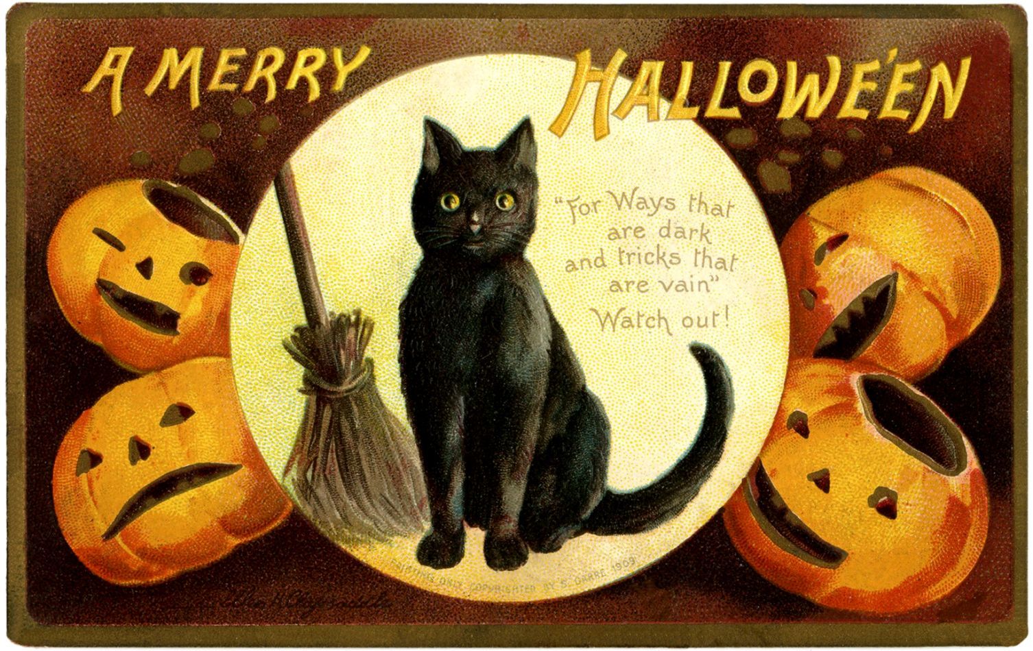 Vintage Halloween Wallpapers