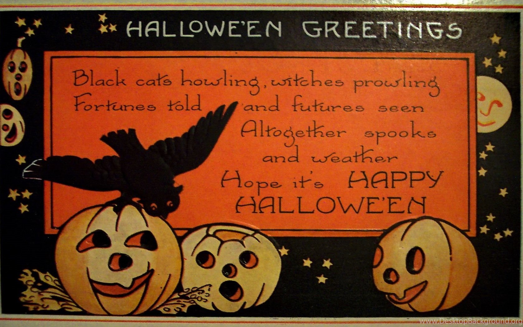 Vintage Halloween Wallpapers