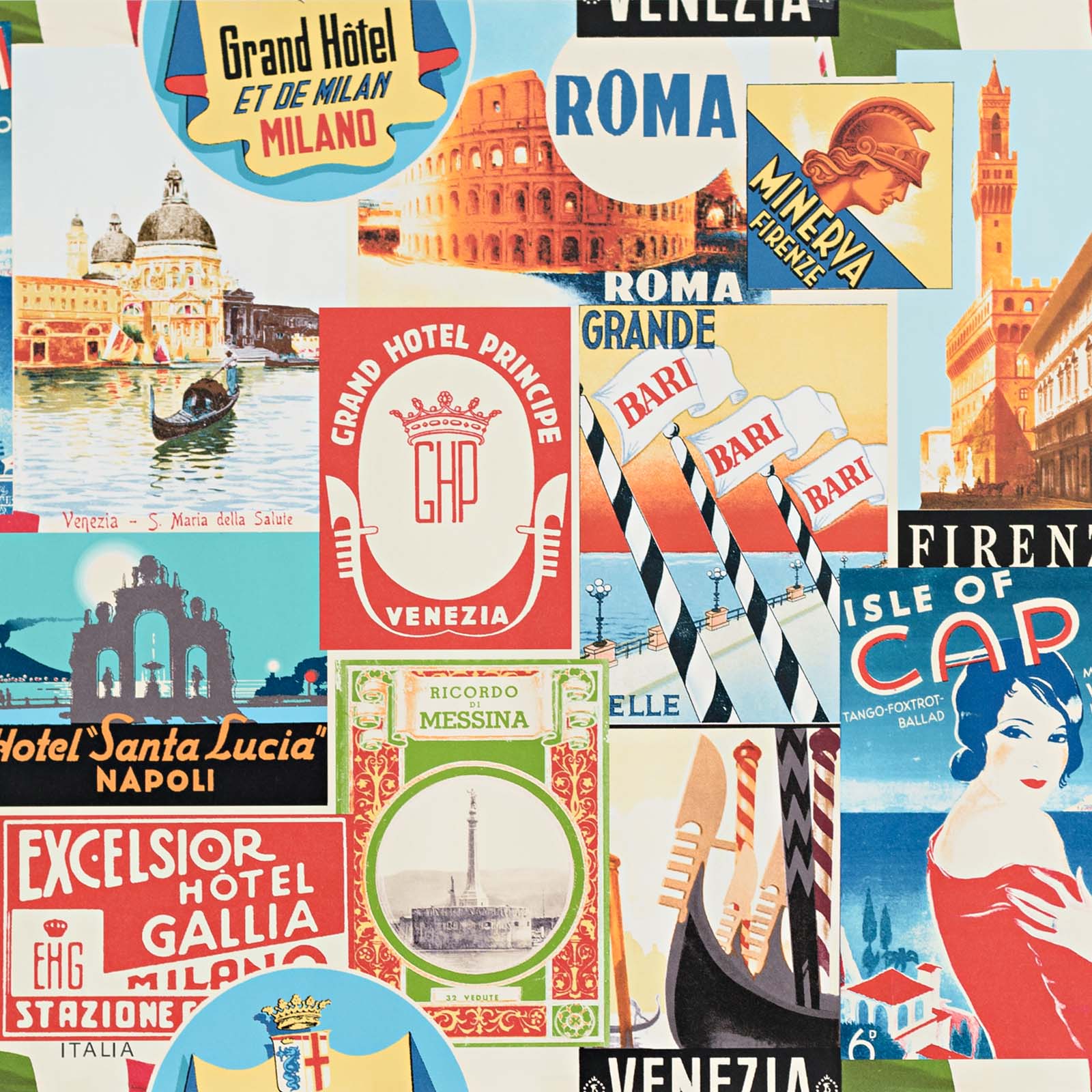 Vintage Italian Wallpapers