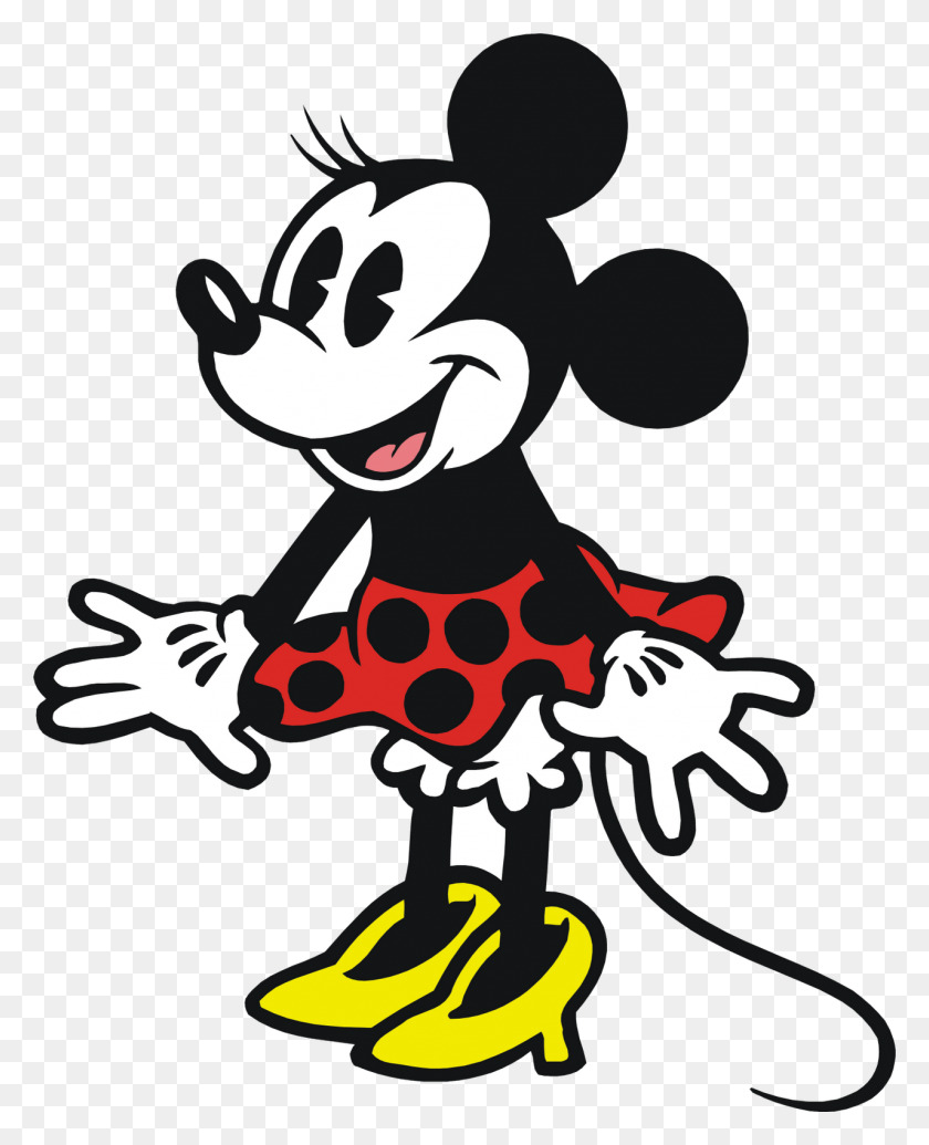 Vintage Minnie Mouse Clipart Wallpapers