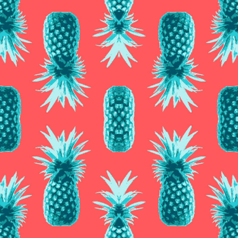 Vintage Pineapple Patterns Wallpapers