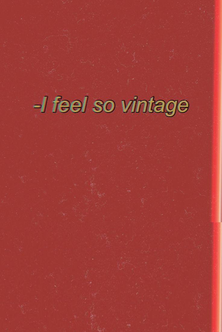 Vintage Red Aesthetic Wallpapers