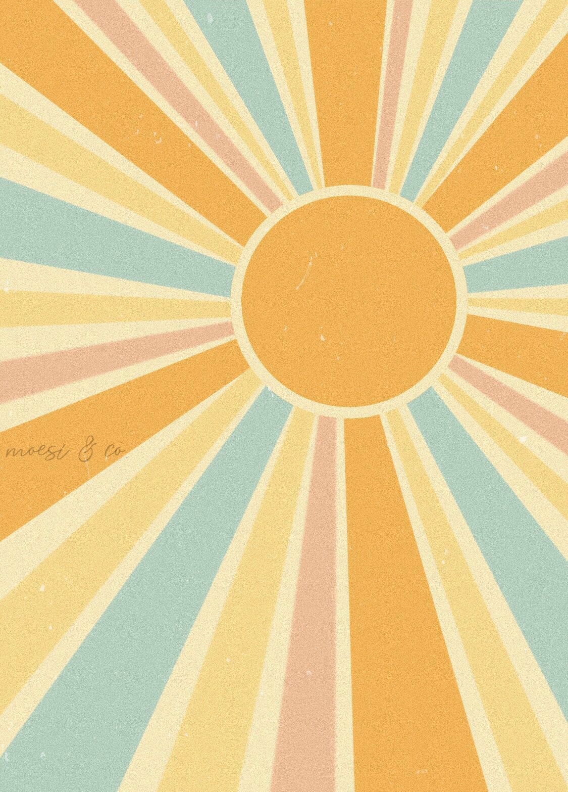 Vintage Sun Wallpapers