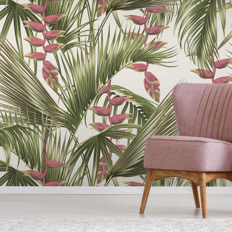 Vintage Tropical Wallpapers