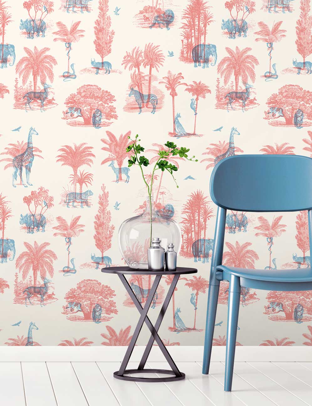 Vintage Tropical Wallpapers