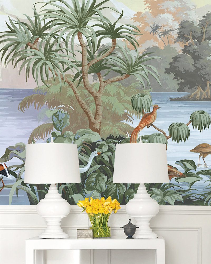 Vintage Tropical Wallpapers