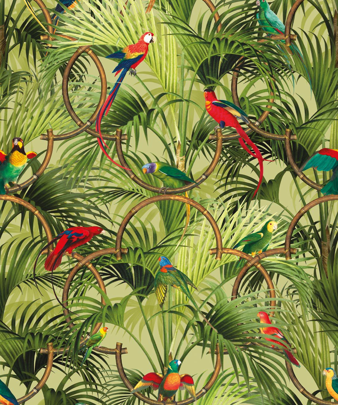 Vintage Tropical Wallpapers