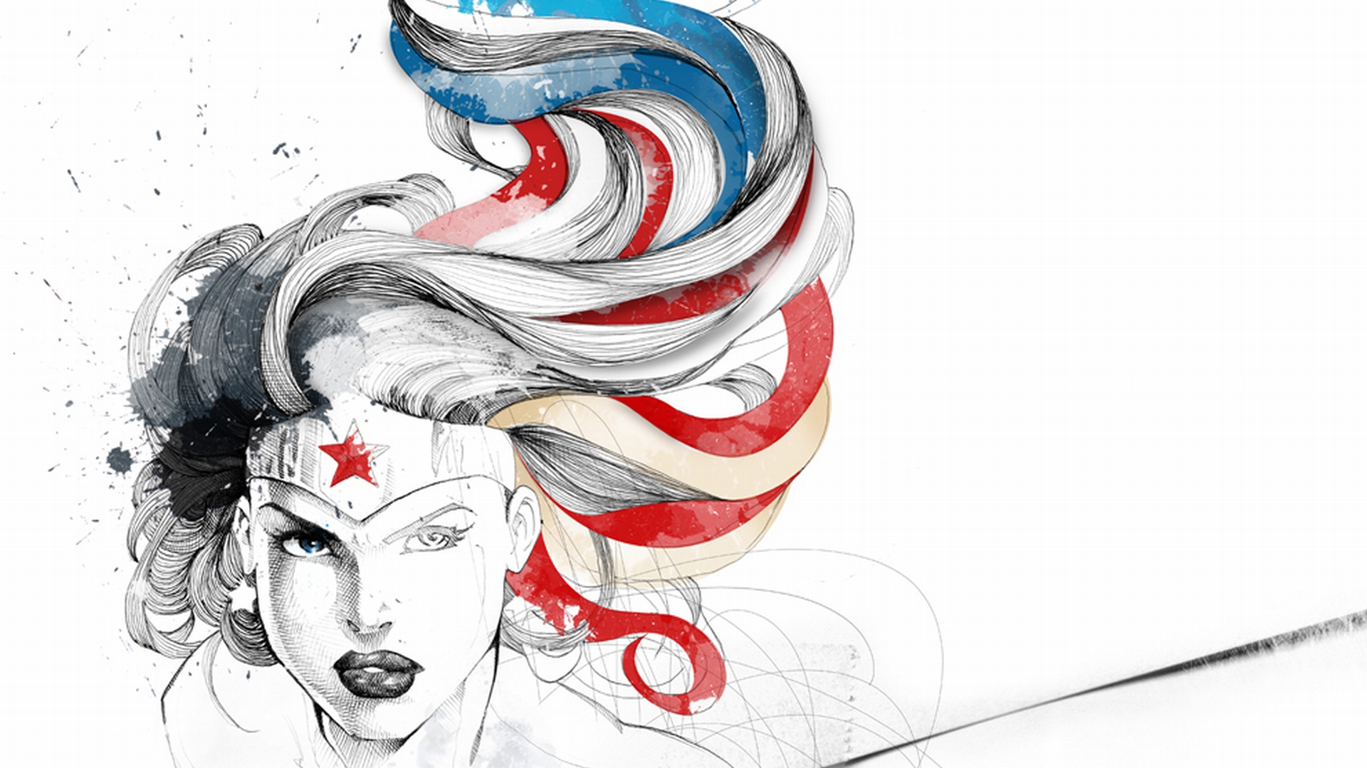 Vintage Wonder Woman Wallpapers