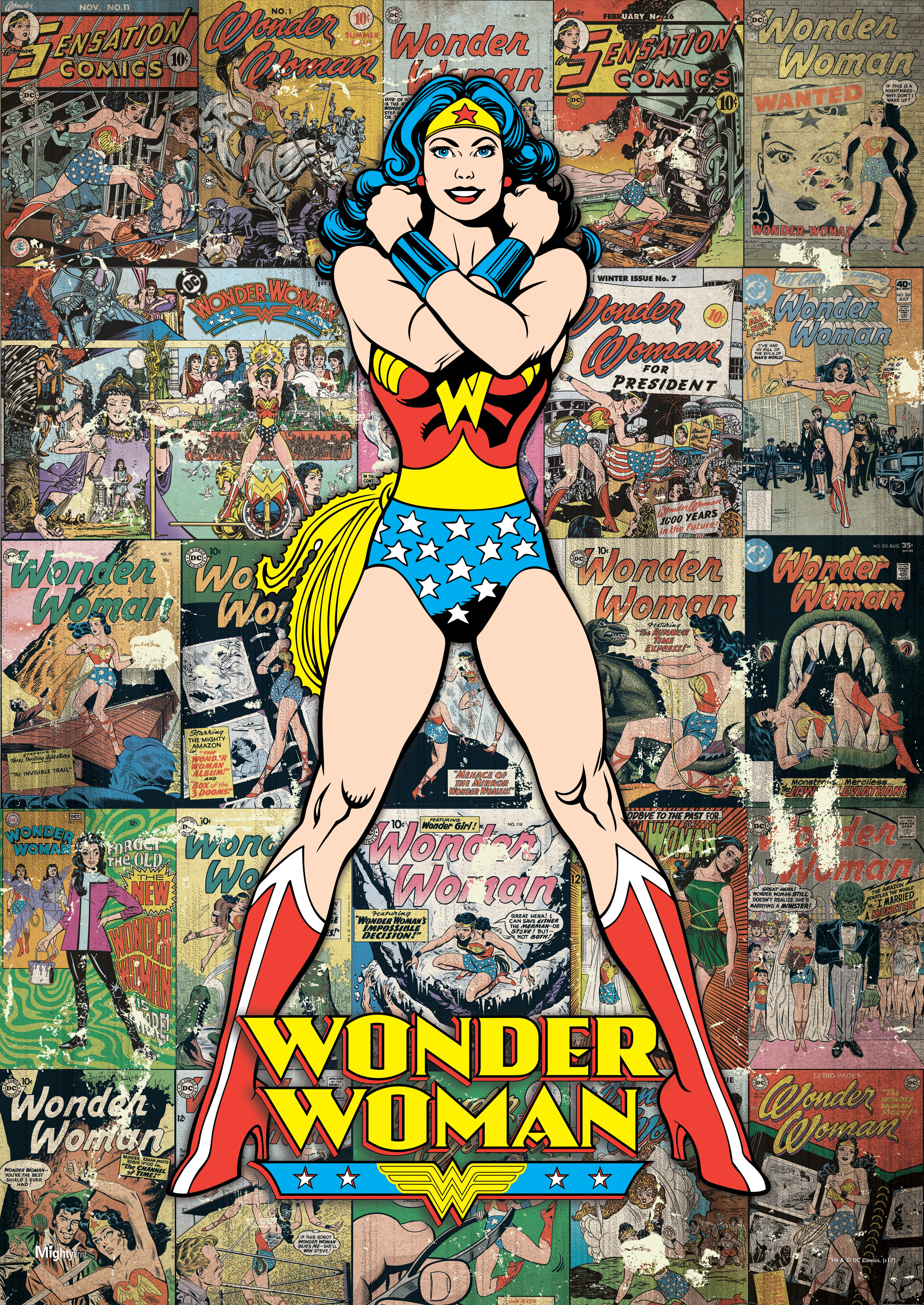 Vintage Wonder Woman Wallpapers