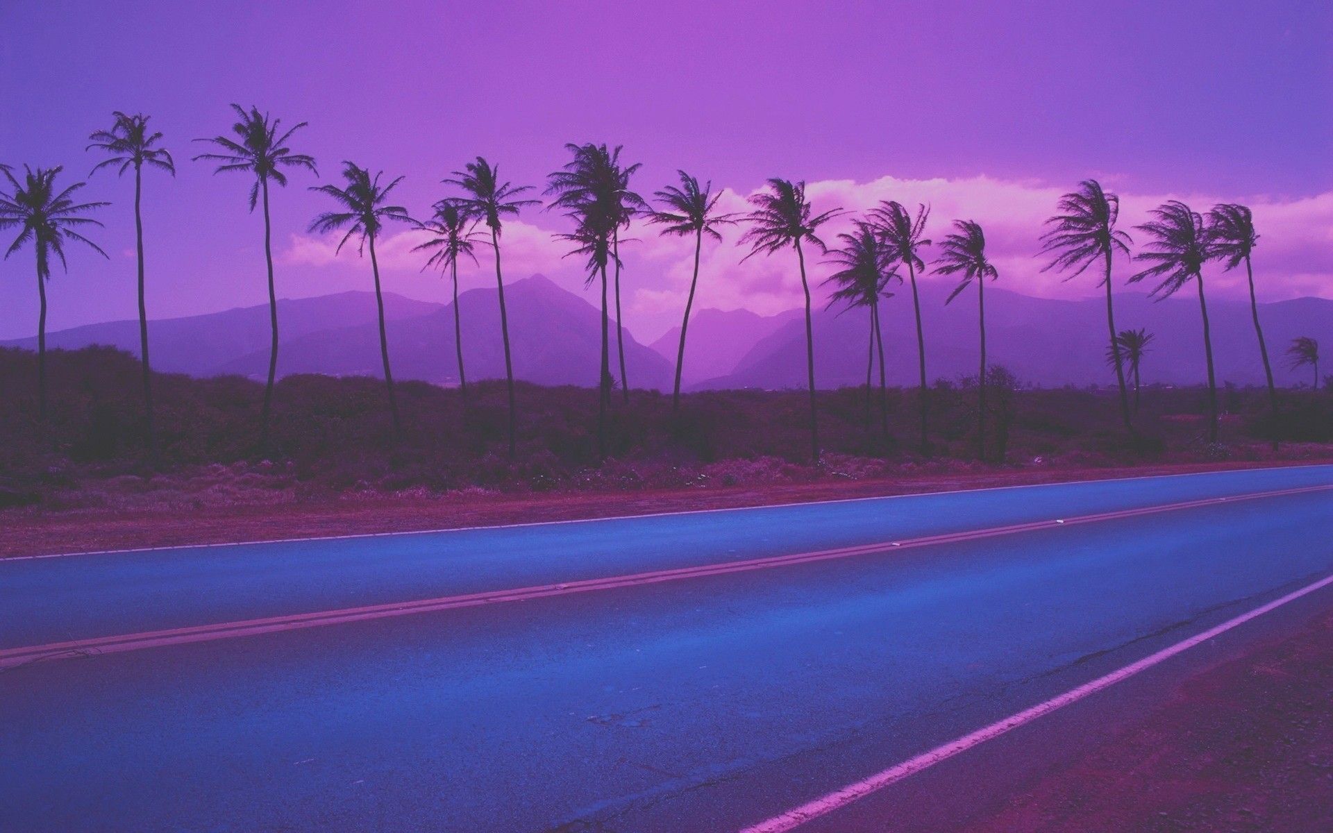 Violet Aesthetic Wallpapers