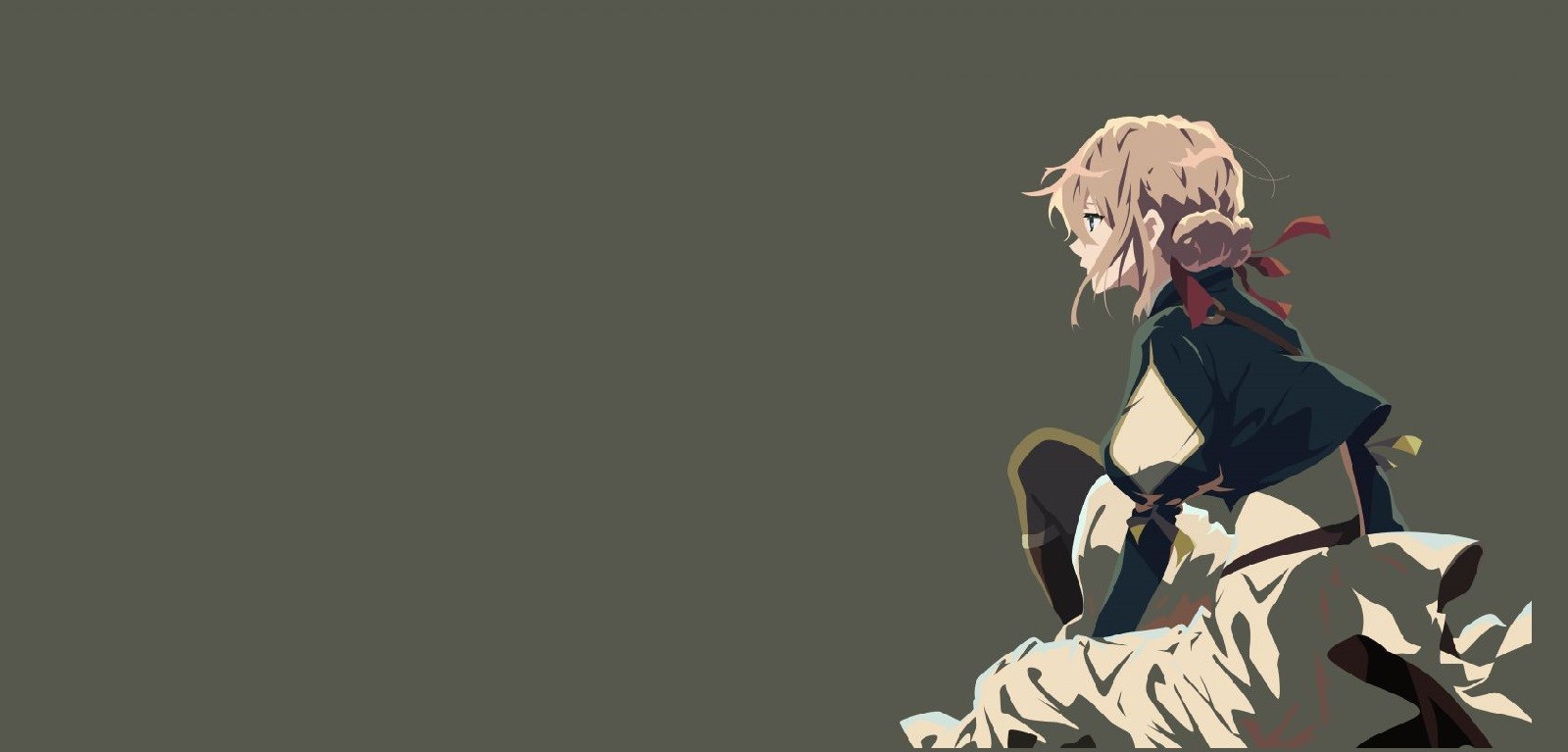 Violet Evergarden Minimal Wallpapers