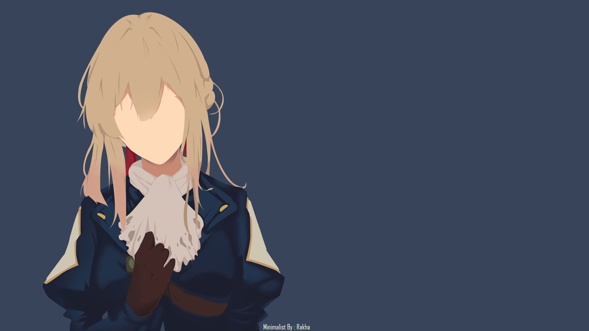 Violet Evergarden Minimal Wallpapers