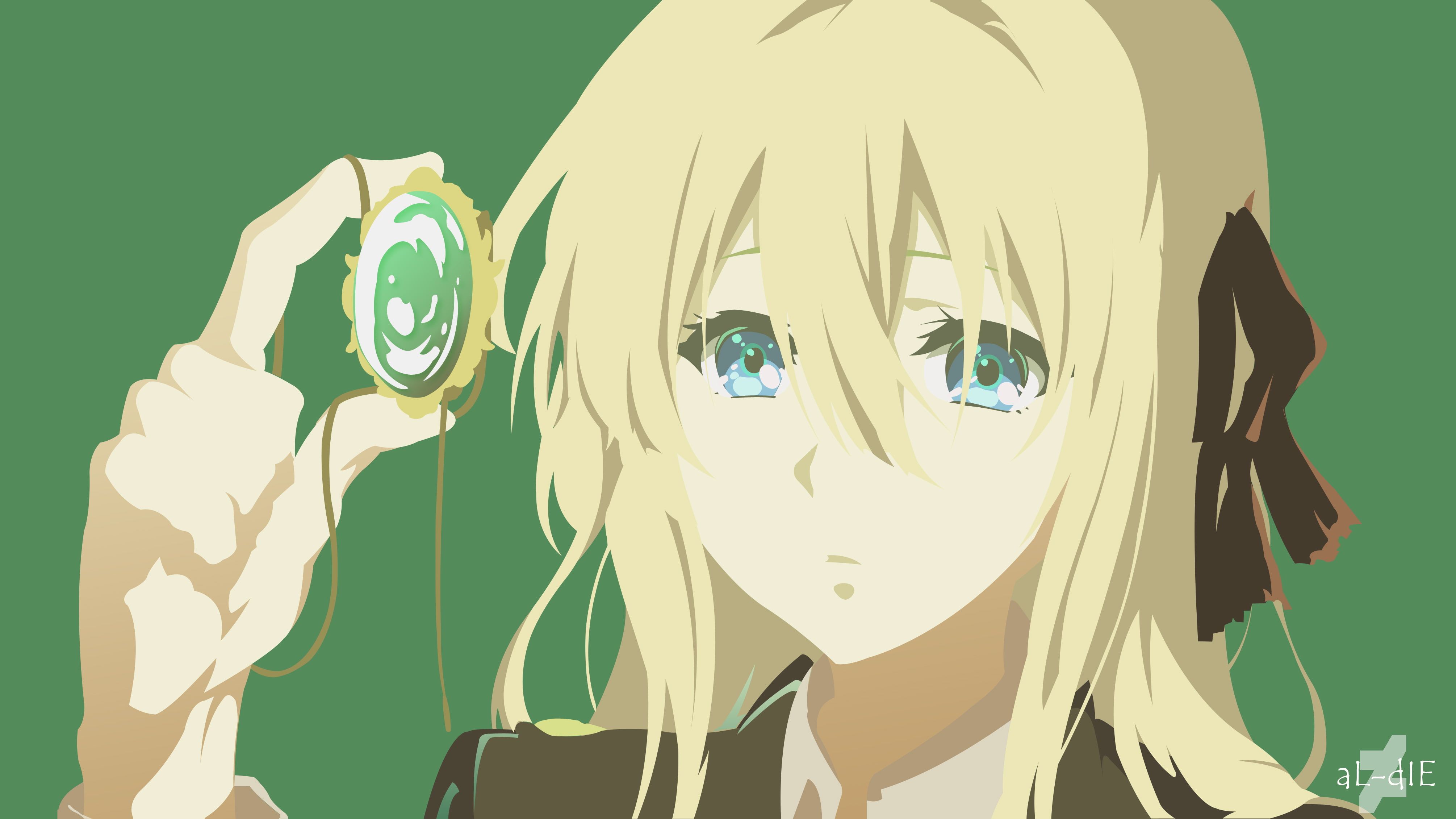 Violet Evergarden Minimal Wallpapers