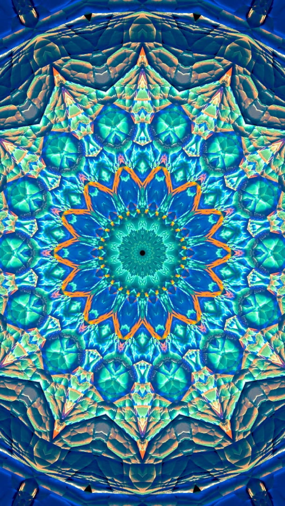 Violet Kaleidoscope Digital Art Wallpapers