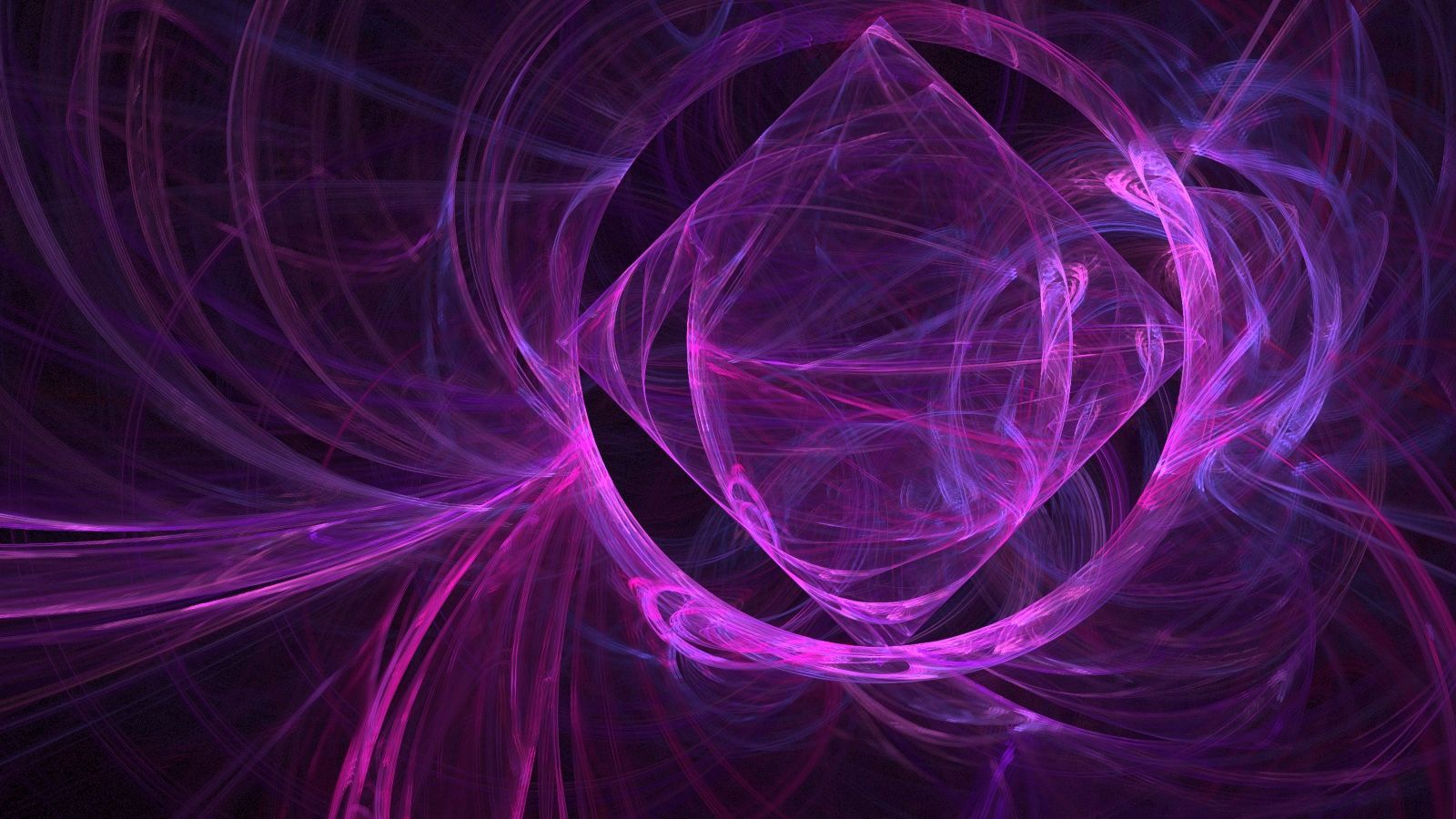 Violet Pink Circle Design Wallpapers