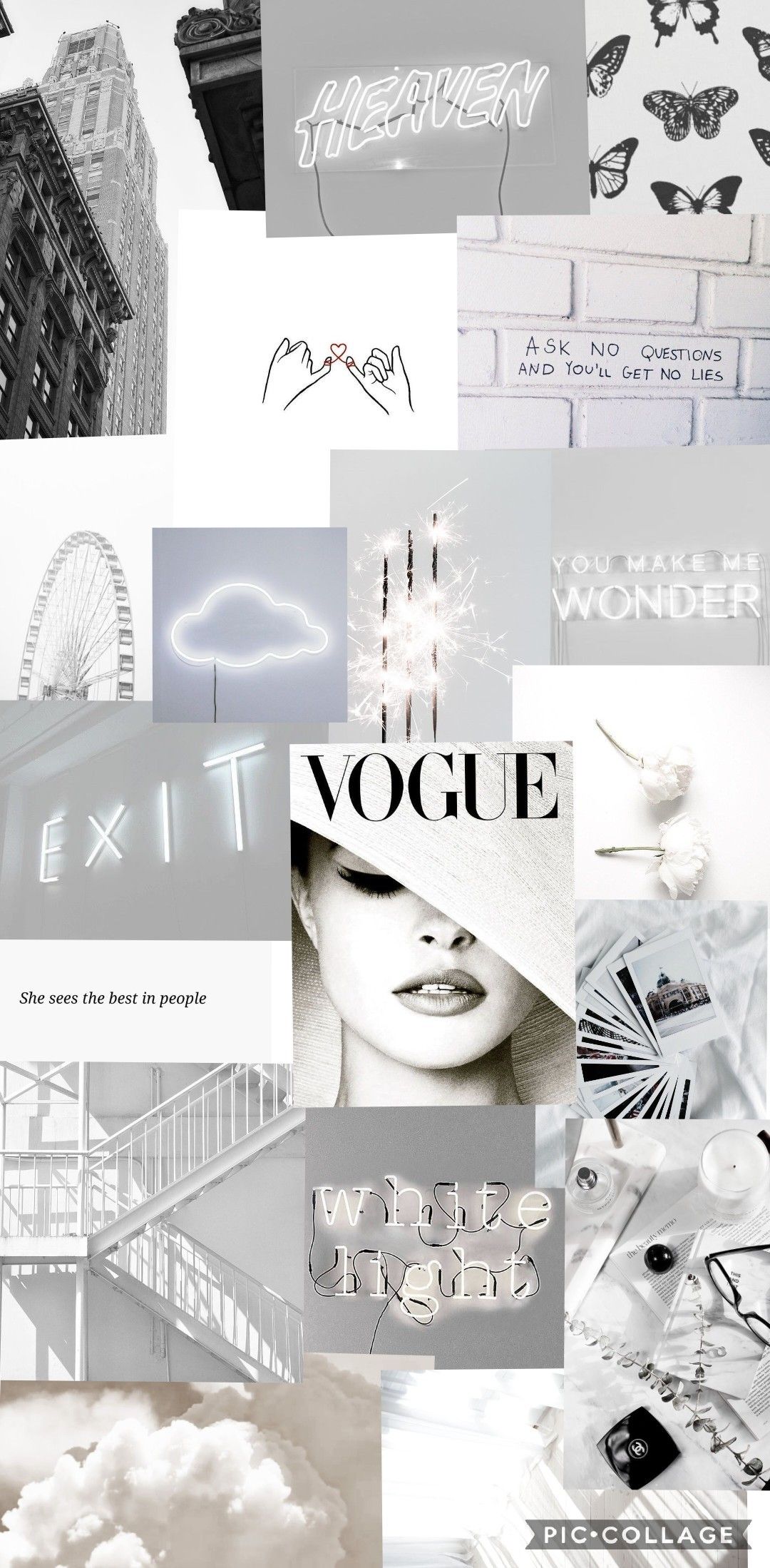 Vogue Collage Wallpapers