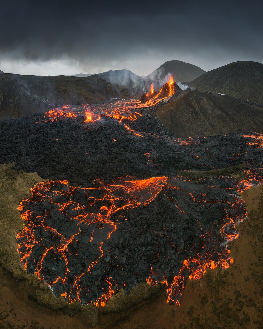 Volcanic Eruption At Geldingadalir Wallpapers