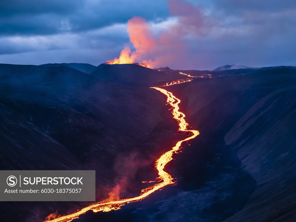 Volcanic Eruption At Geldingadalir Wallpapers