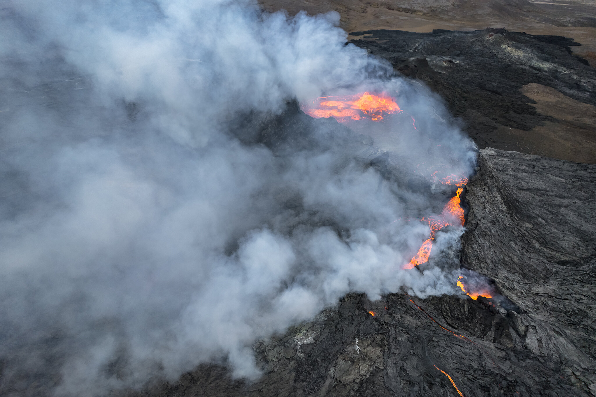 Volcanic Eruption At Geldingadalir Wallpapers