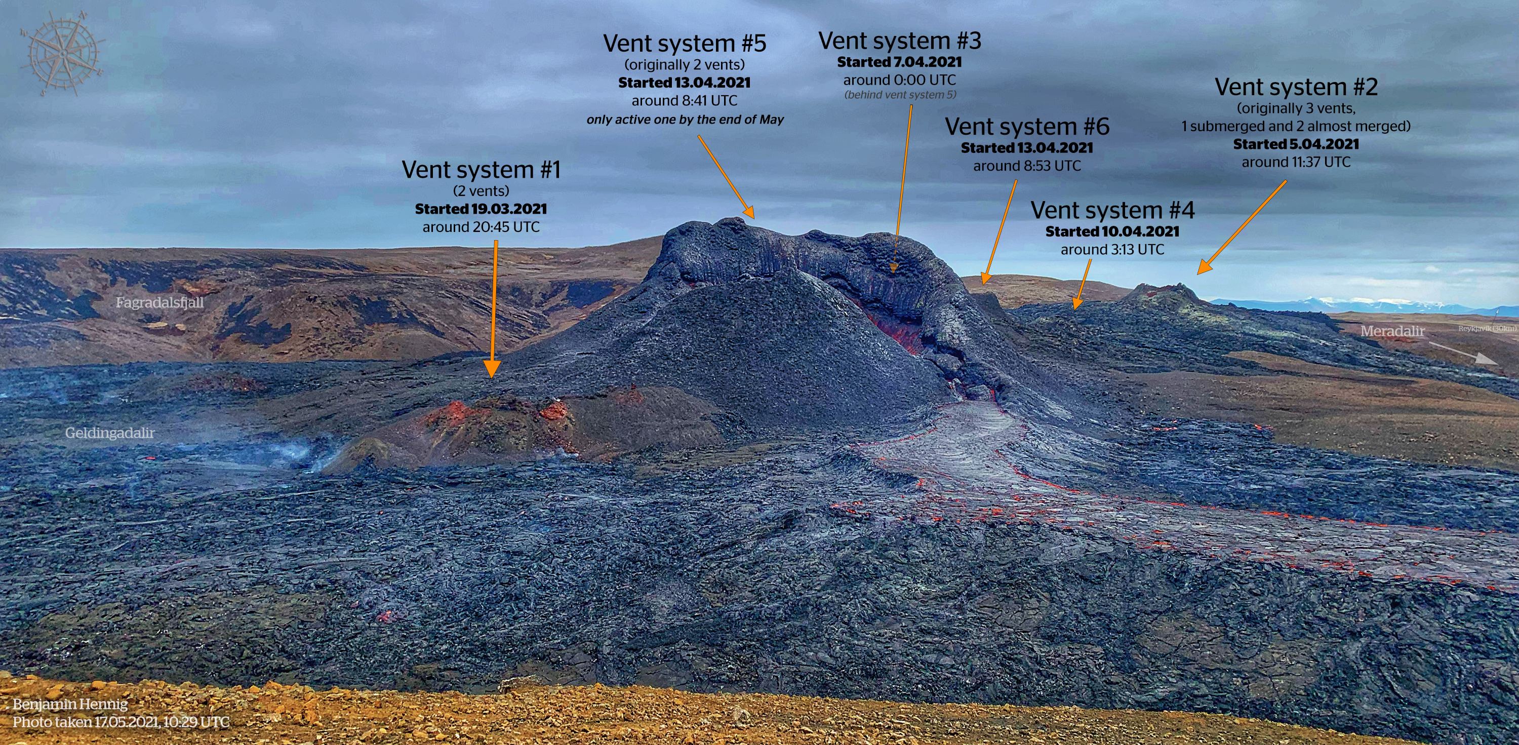 Volcanic Eruption At Geldingadalir Wallpapers
