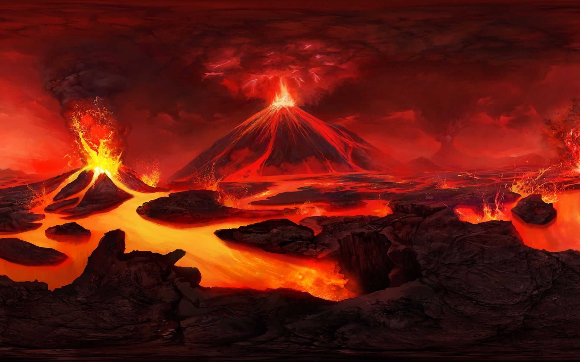 Volcanic Eruptions Wallpapers
