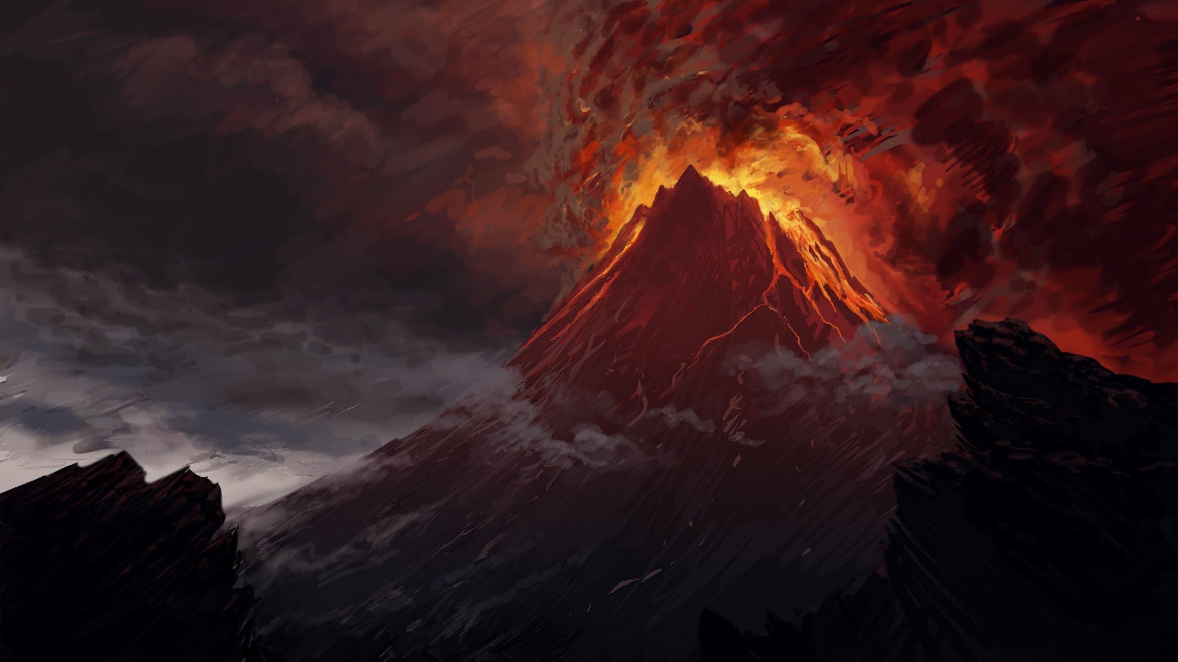 Volcano 4K Wallpapers