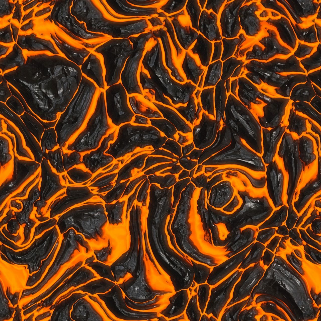 Volcano Illusion Wallpapers