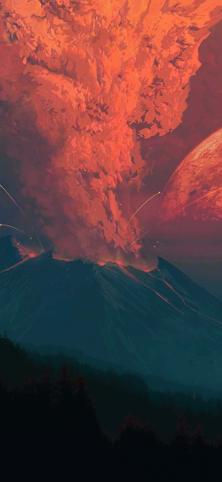 Volcano Iphone Wallpapers