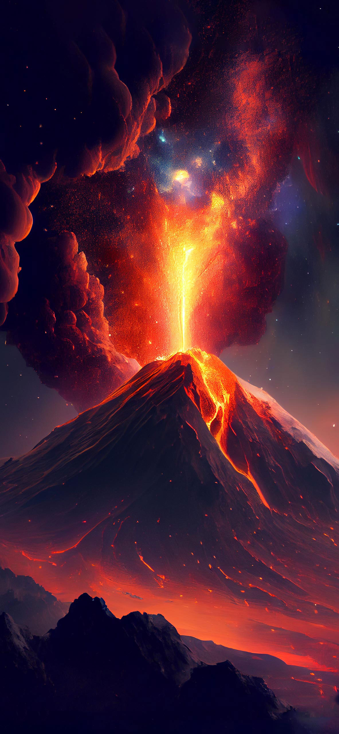 Volcano Iphone Wallpapers