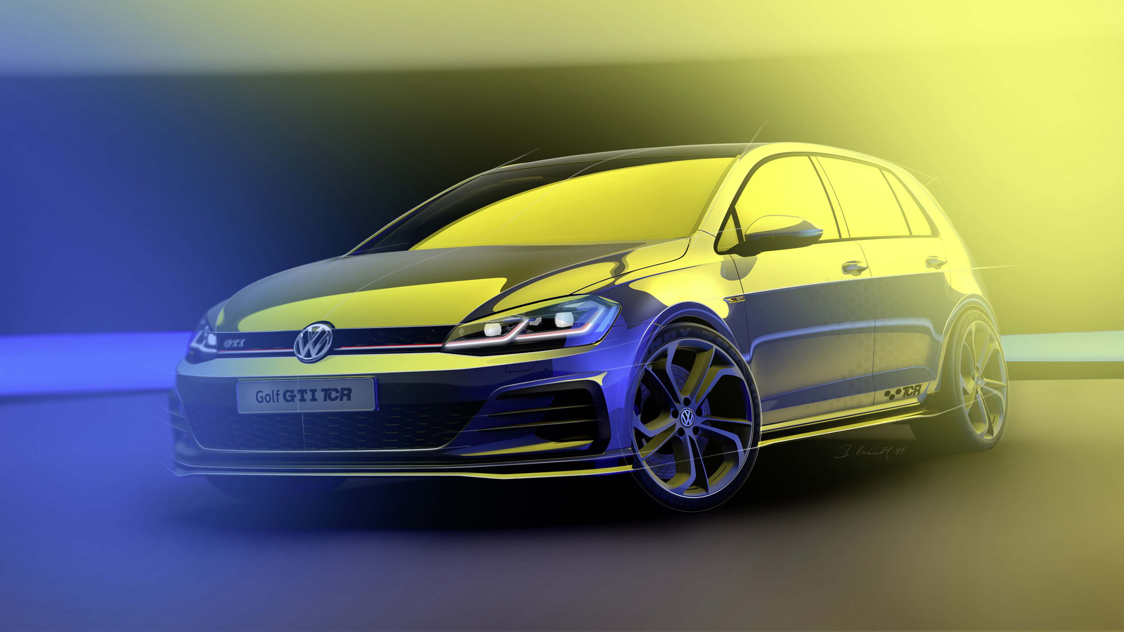 Volkswagen Golf Gti Tcr Wallpapers