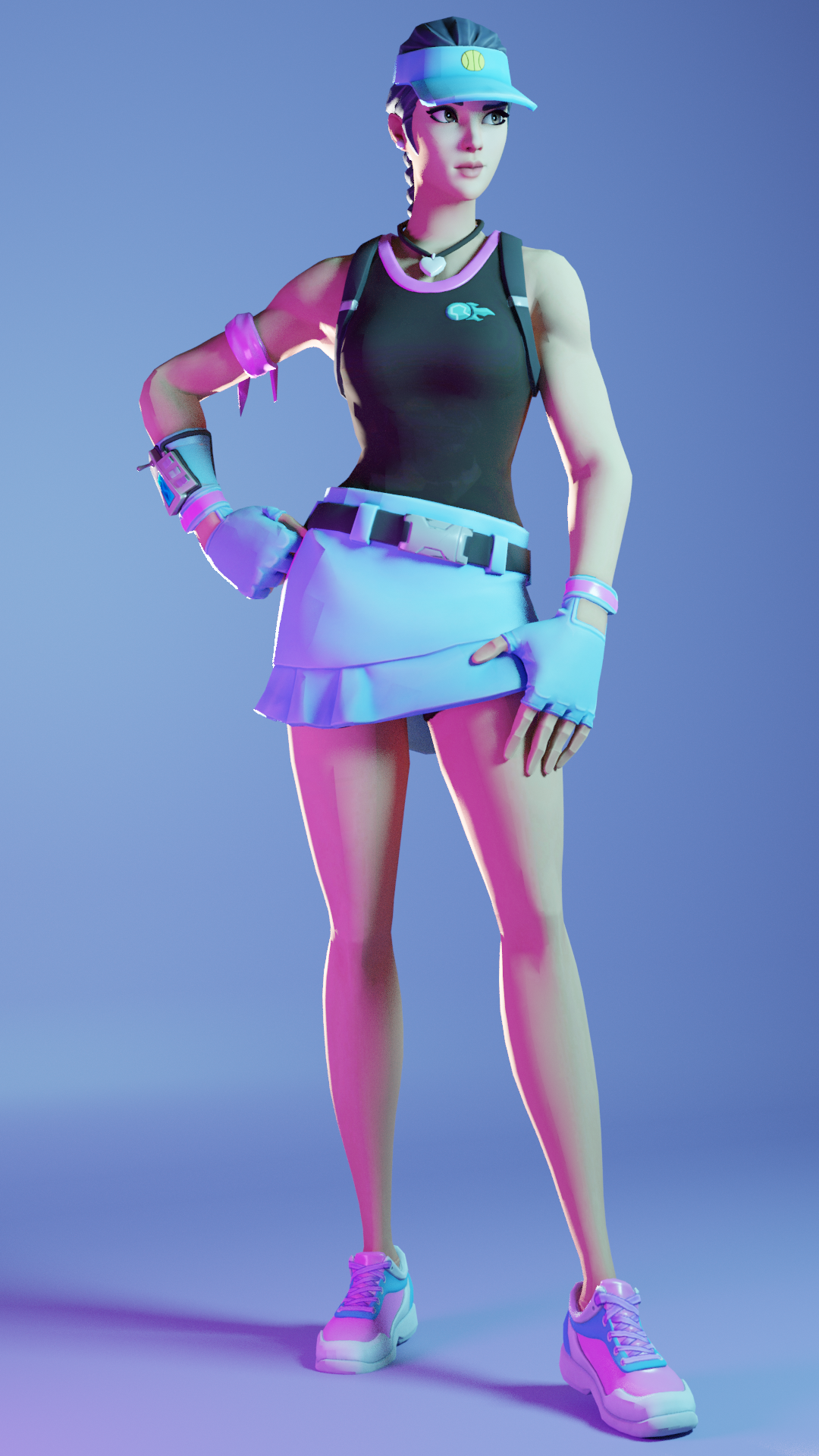 Volley Girl Fortnite Wallpapers