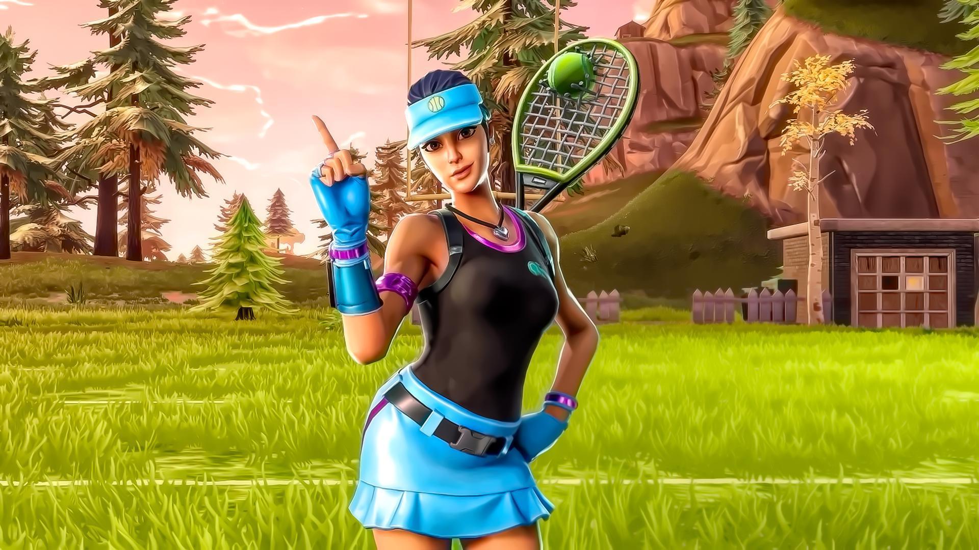 Volley Girl Fortnite Wallpapers