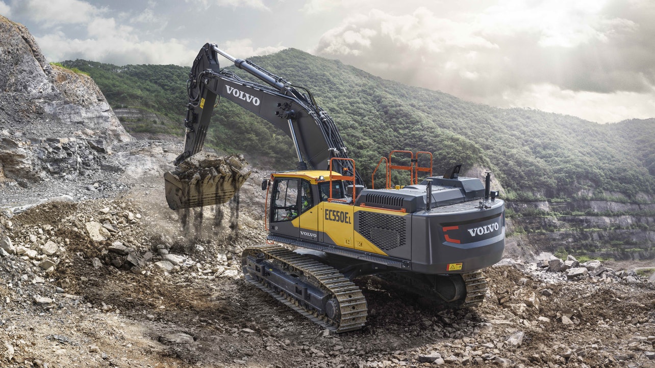 Volvo Excavator Wallpapers