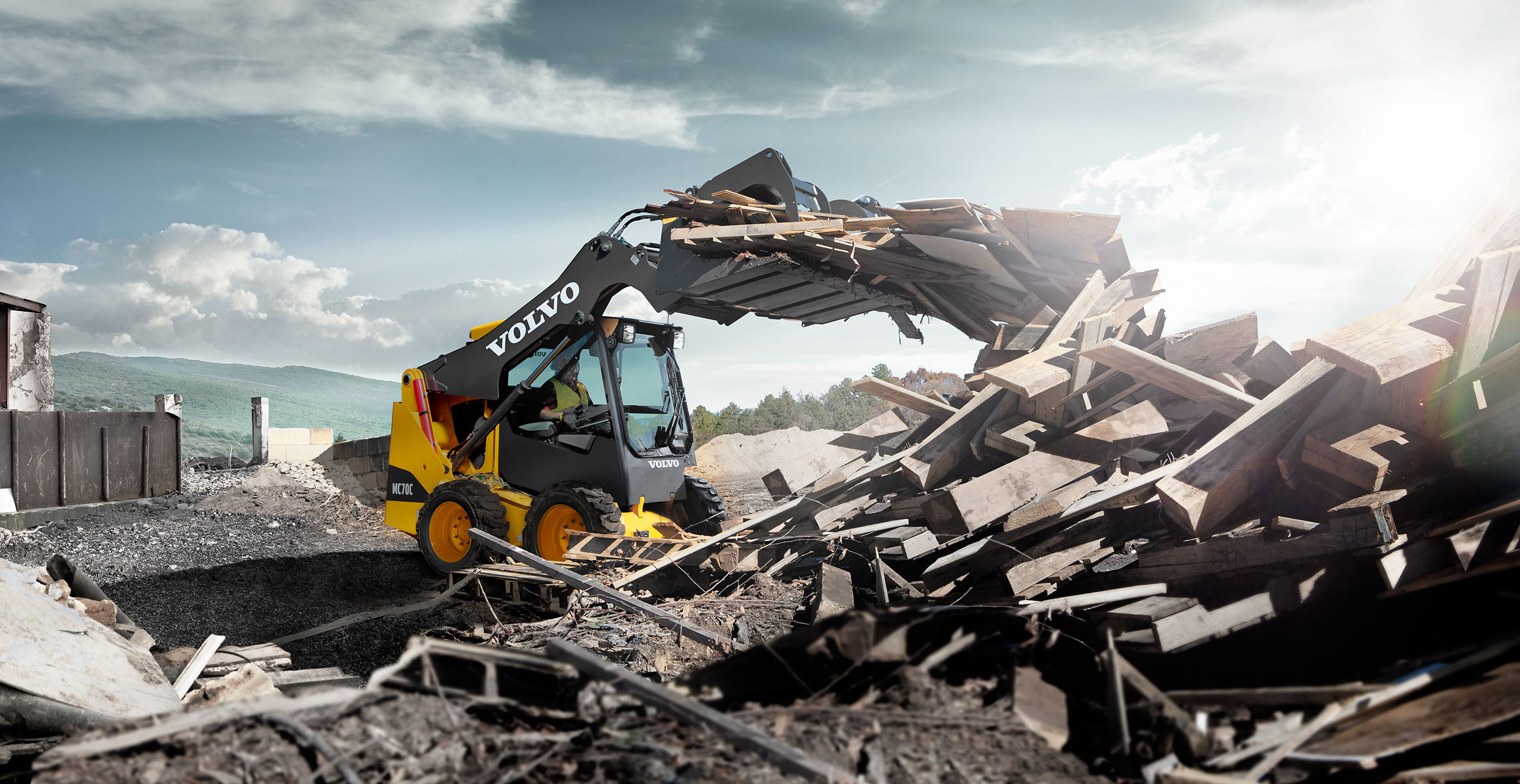 Volvo Skid Steer Wallpapers