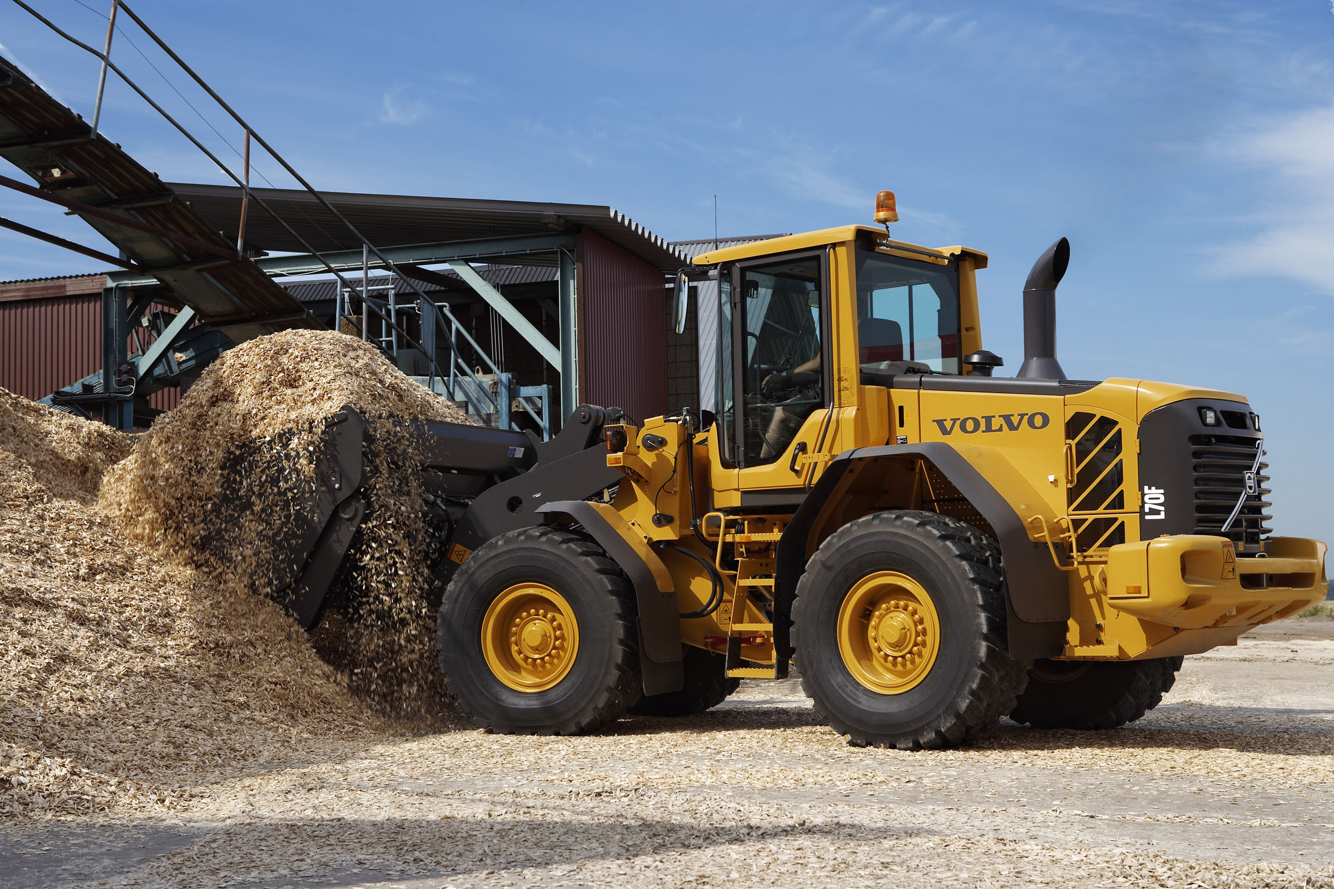 Volvo Wheel Loader Wallpapers