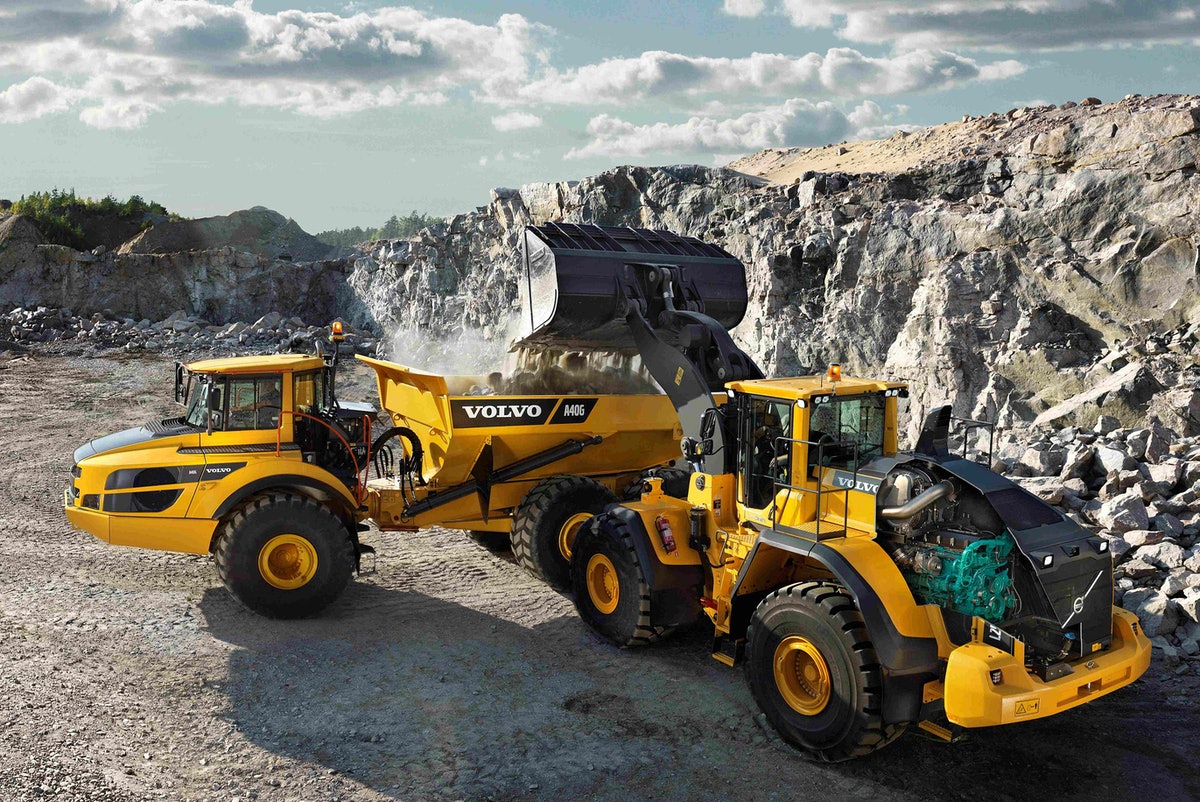 Volvo Wheel Loader Wallpapers