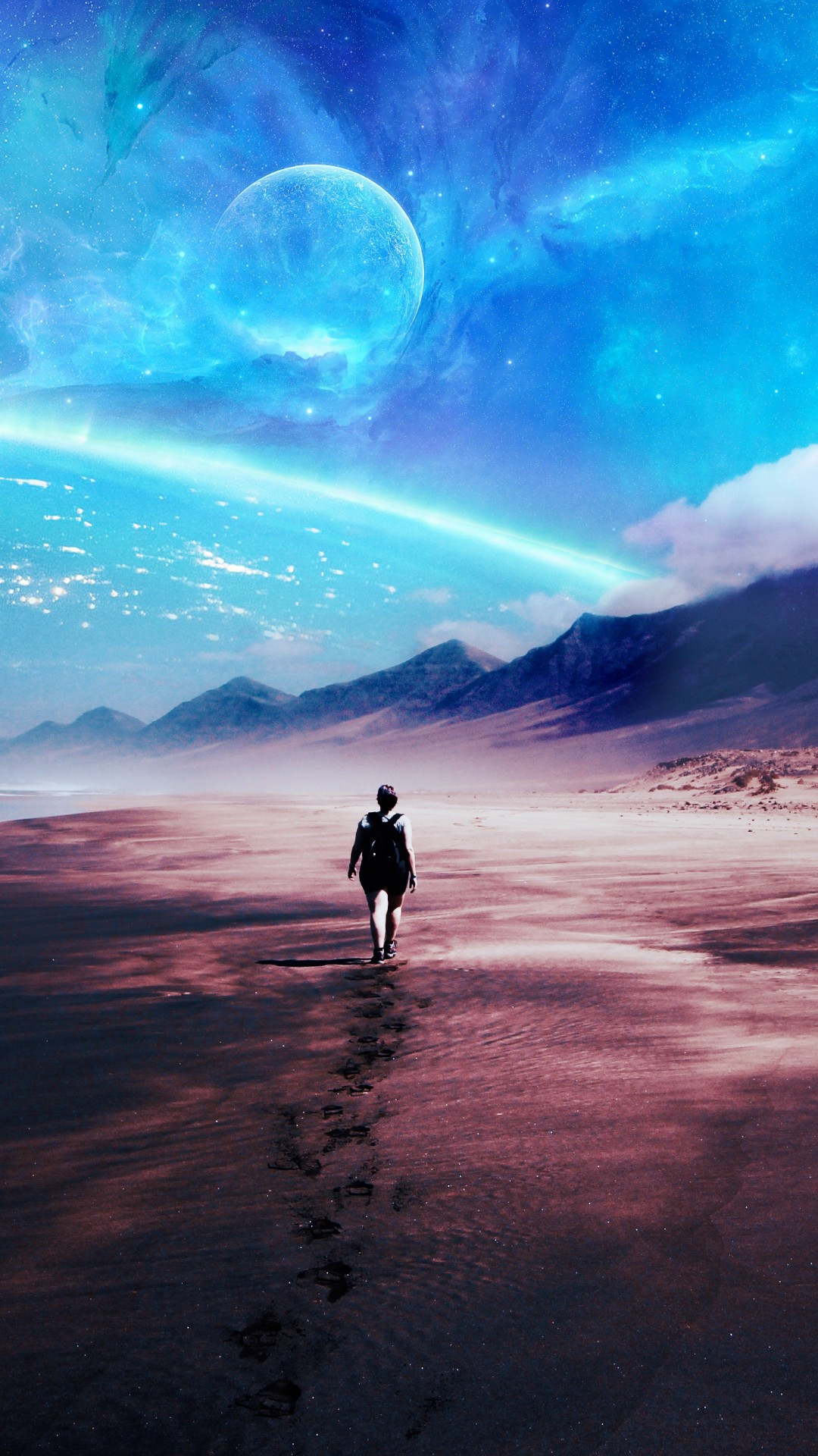 Waling In Space Wallpapers