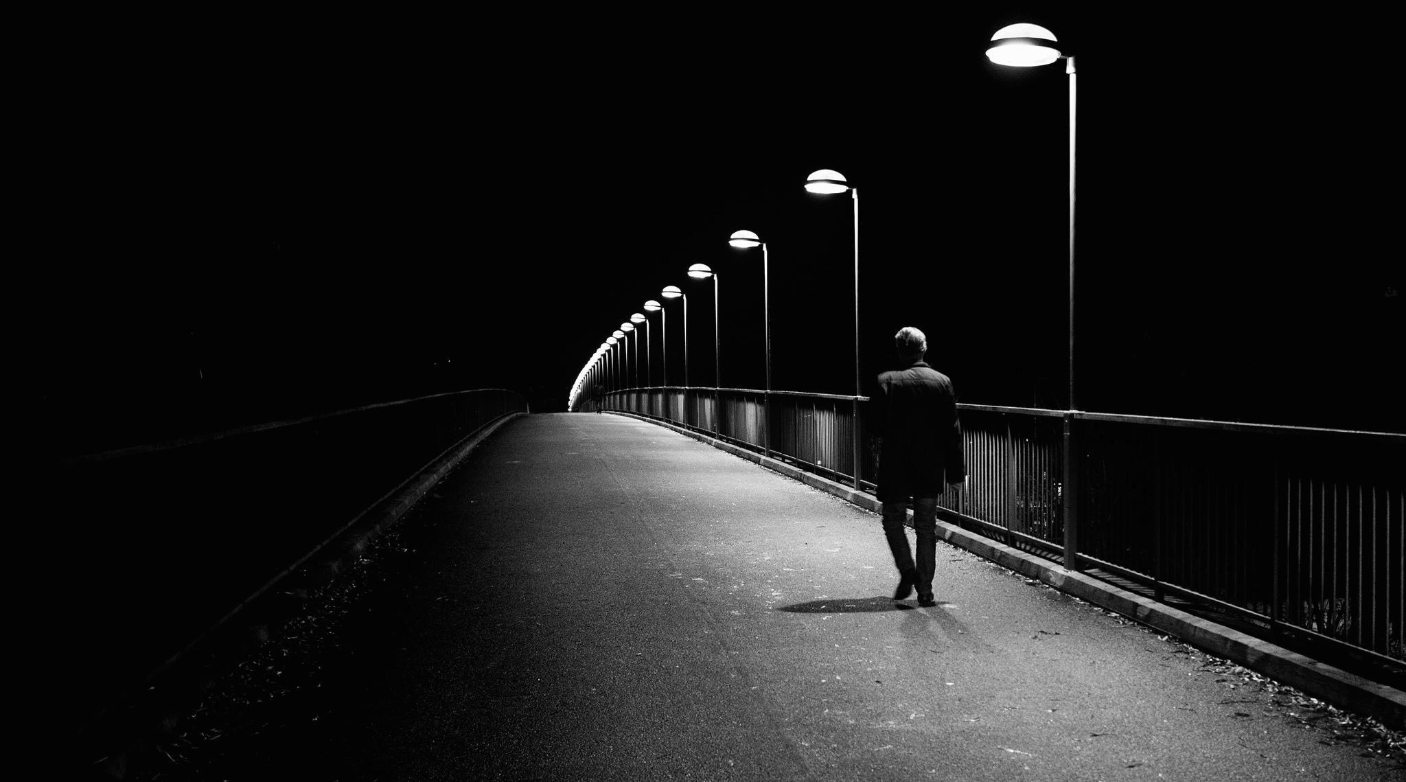 Walking Alone Digital Wallpapers