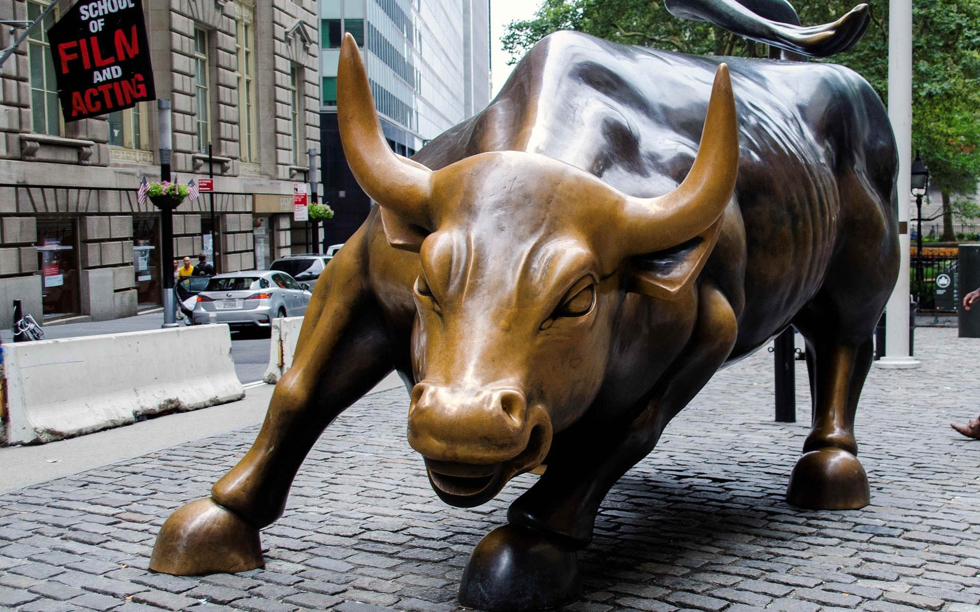 Wall Street Bull Wallpapers