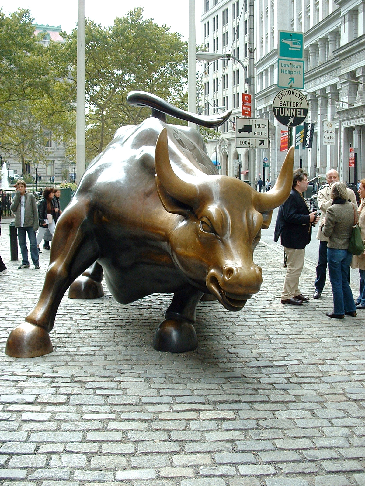 Wall Street Bull Wallpapers