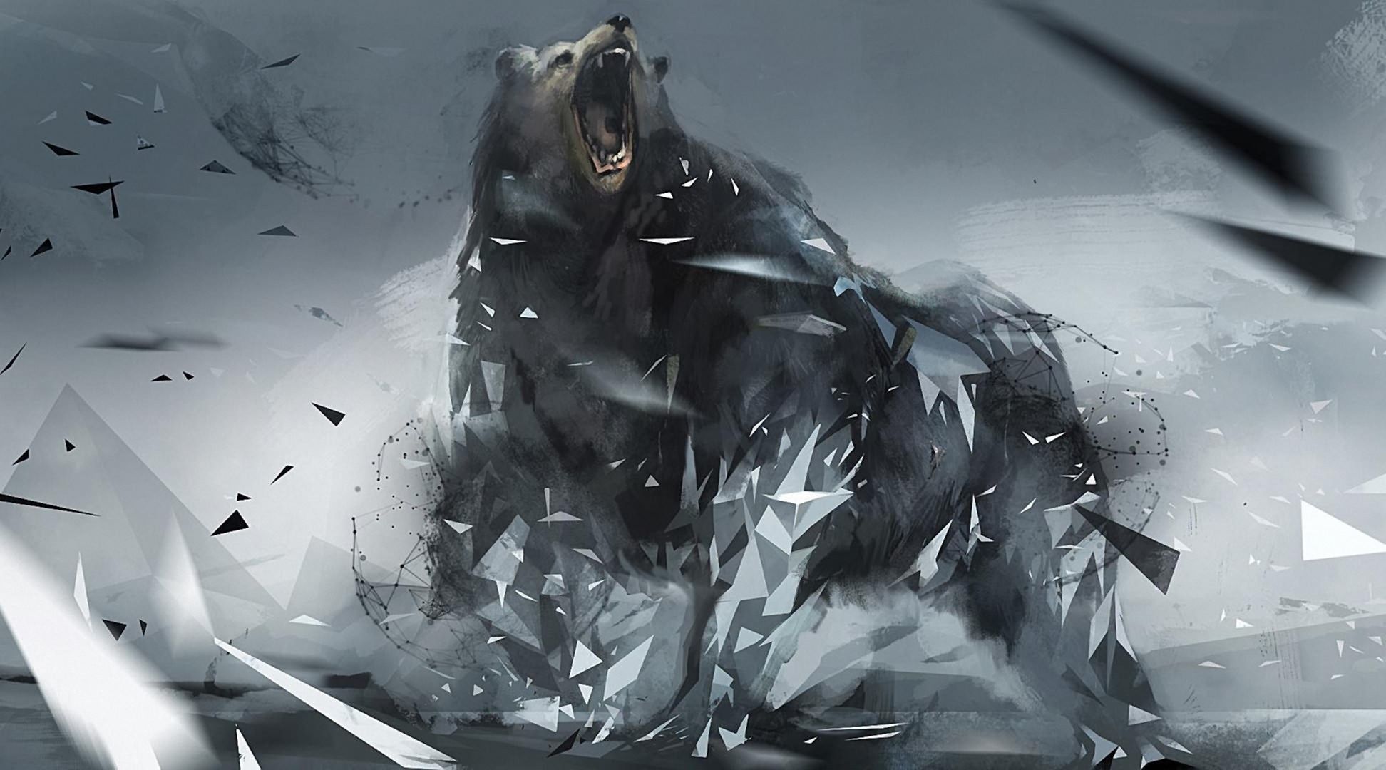 Wallpaper Art Bear Wallpapers