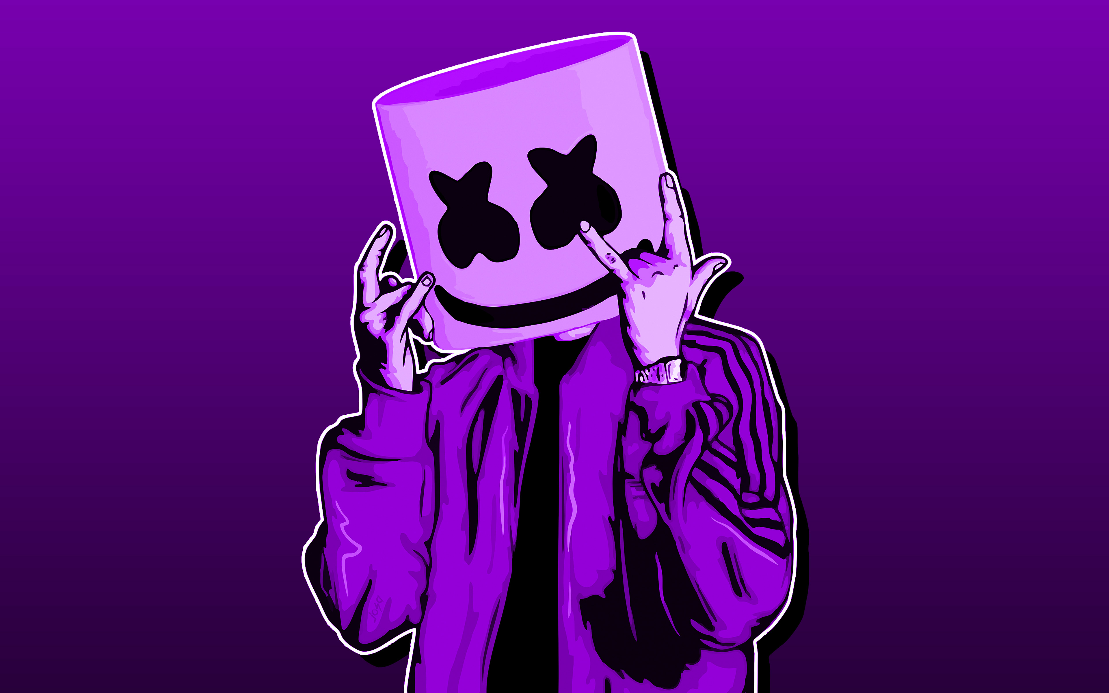 Wallpaper Background Marshmello