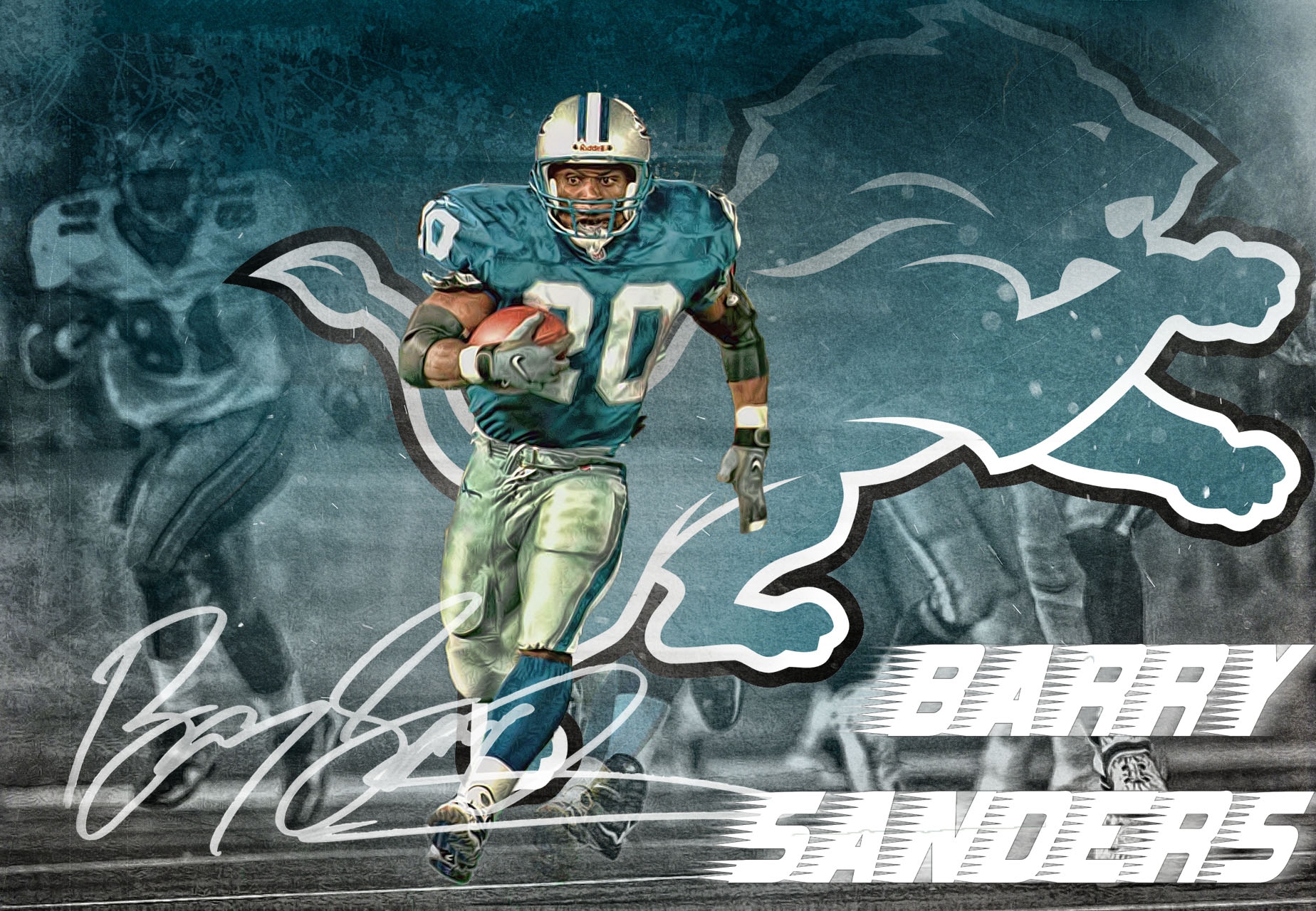 Wallpaper Barry Sanders Wallpapers