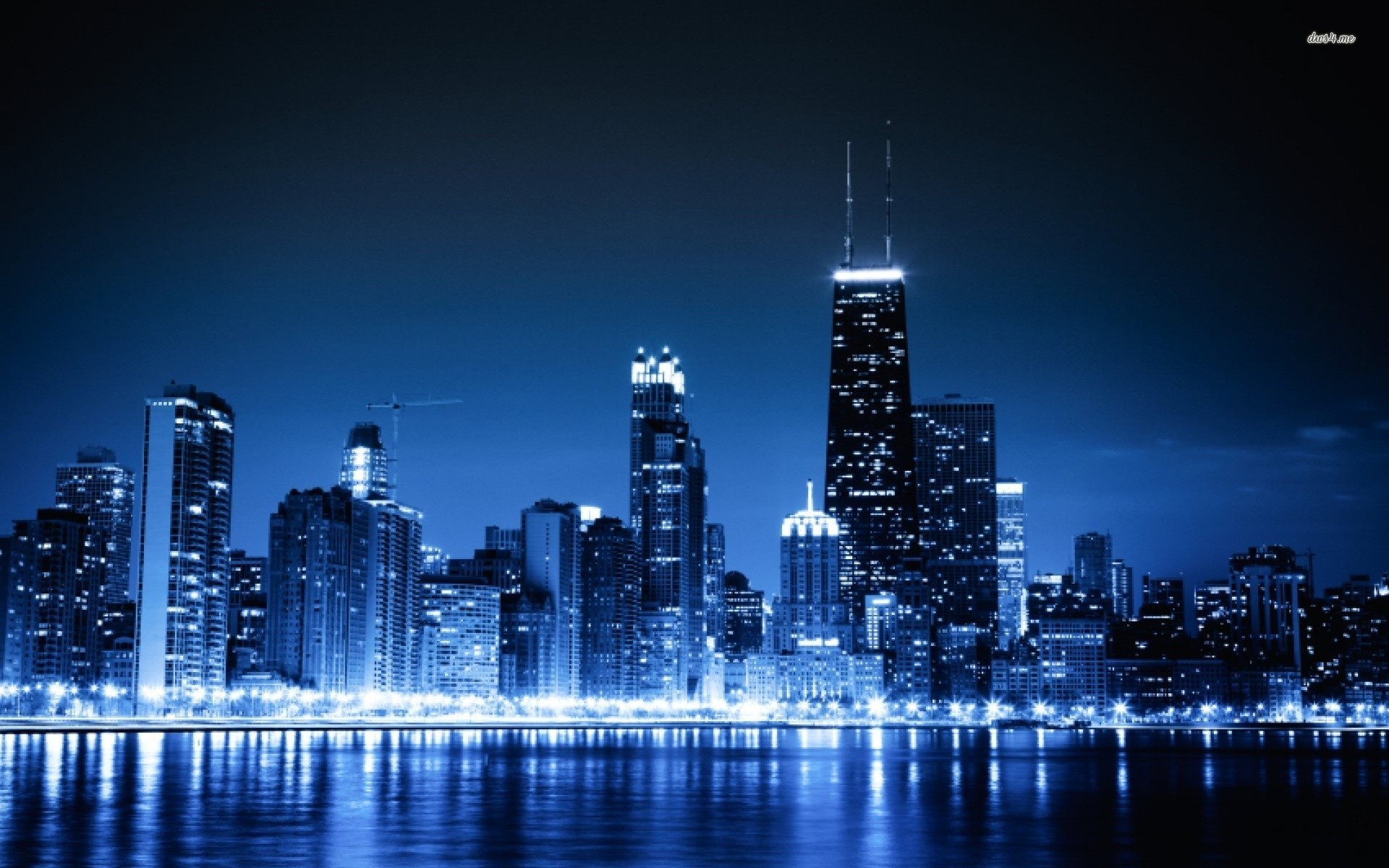 Wallpaper Chicago At Night Wallpapers